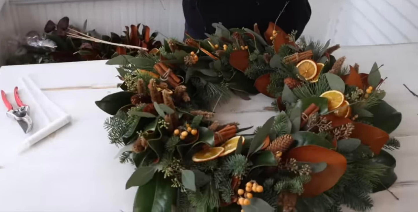 Christmas Wreath Making